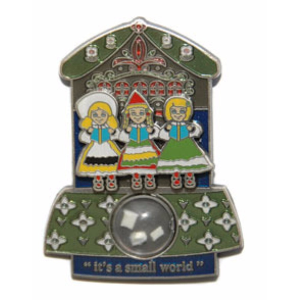 Disney Pin small world Piece of Disney History animatronics LE WDW 46980 RARE